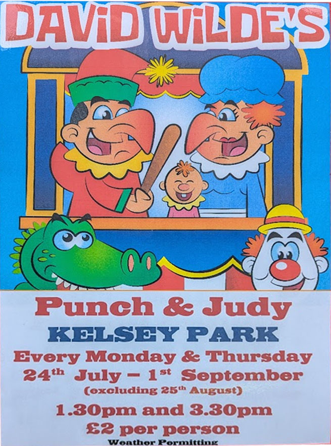 Punch and Judy Kelsey Park Beckenham